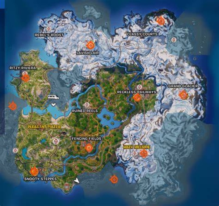 All Chapter 10 Collectibles Locations