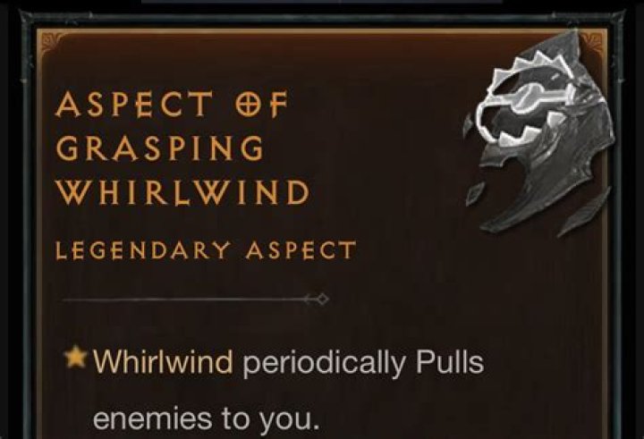 Aspect of Grasping Whirlwind