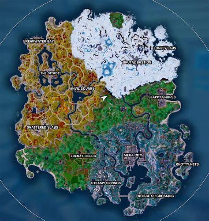 Chapter 4 Season 2 Map