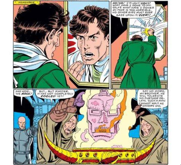 Dr. Doom showing off his power