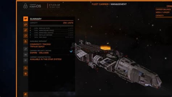 Elite Dangerous Reveals New Carrier-Class Ships