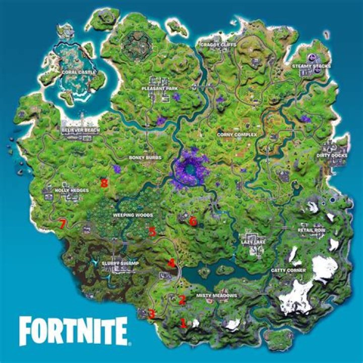 Fortnite: All Spy Probe Locations