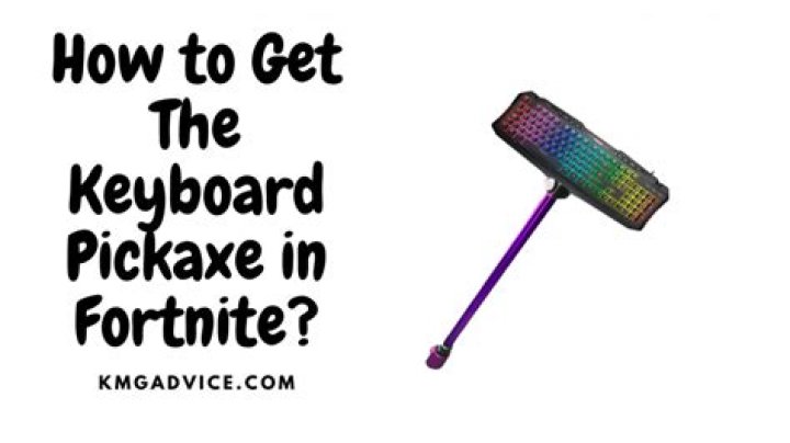 Fortnite: How to Get the Keyboard Pickaxe