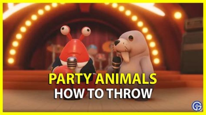 How To Throw in Party Animals