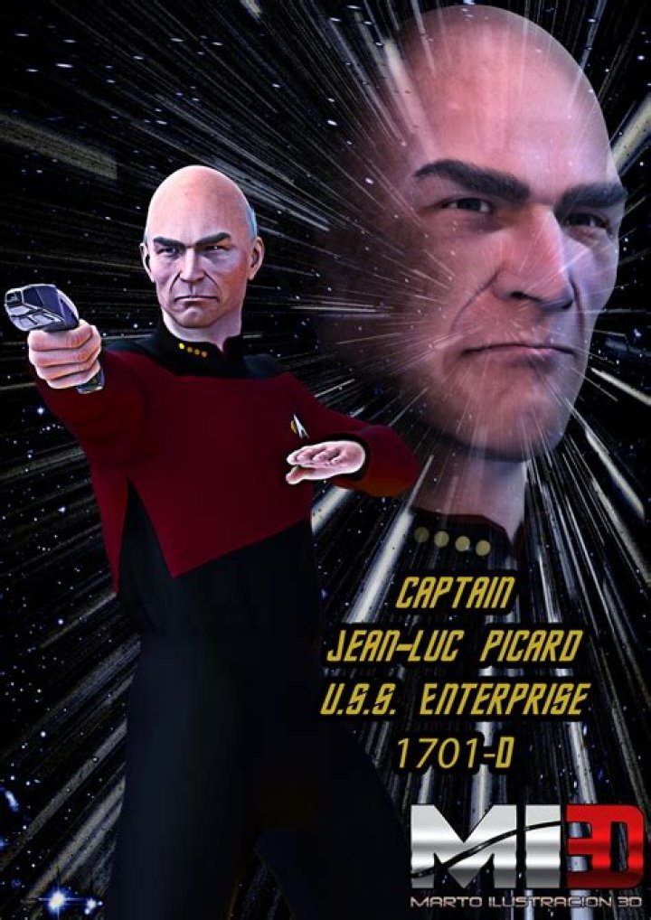 Jean-Luc Picard talks to Dahj