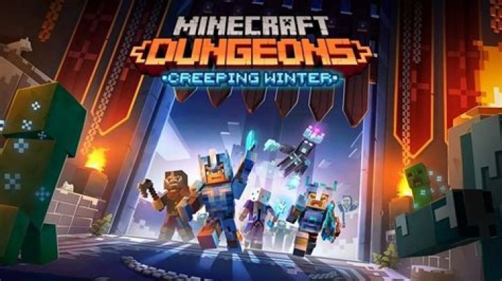Minecraft Dungeons - Creeping Winter Arrives September 8th