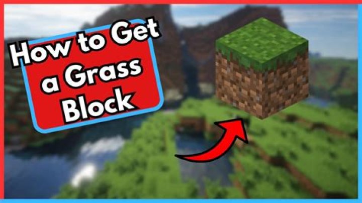 Minecraft: How to Get Grass Blocks
