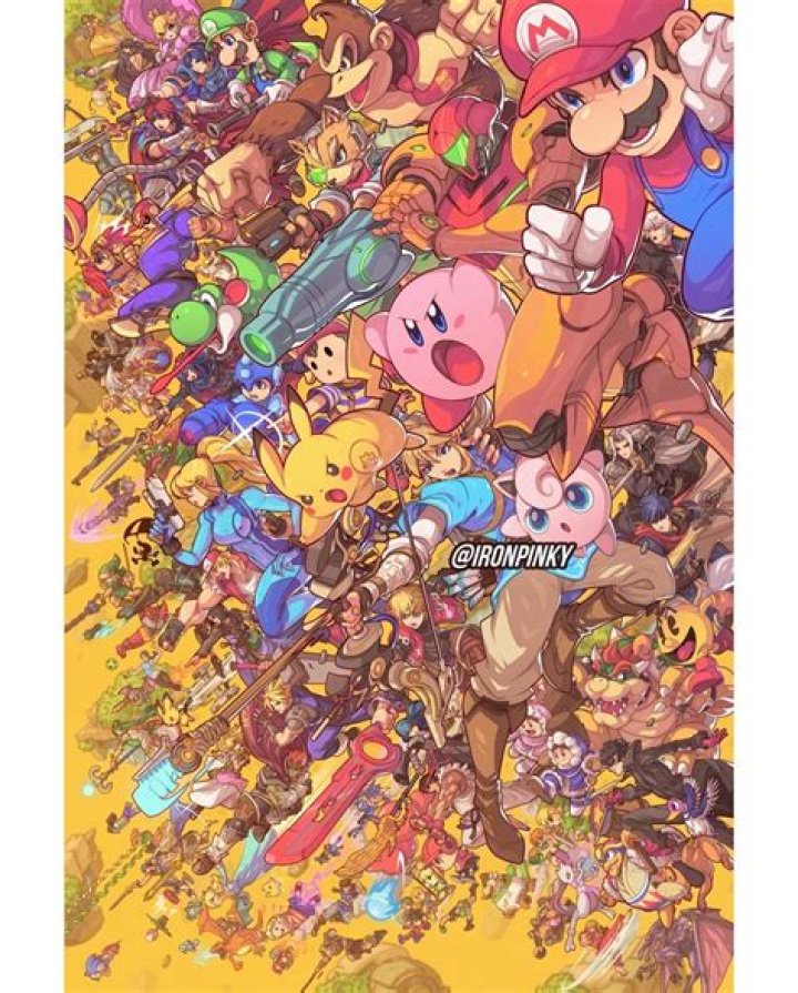 Smash Bros. Challenger Art Collection