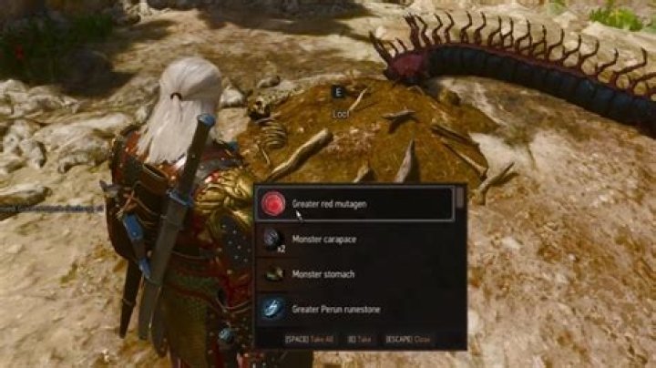 The Witcher 3: How to Get Red Mutagens